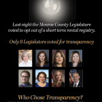 Short Term Rental Vote Results